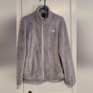 The North Face Denali Light Grey Coat Jacket Size Large